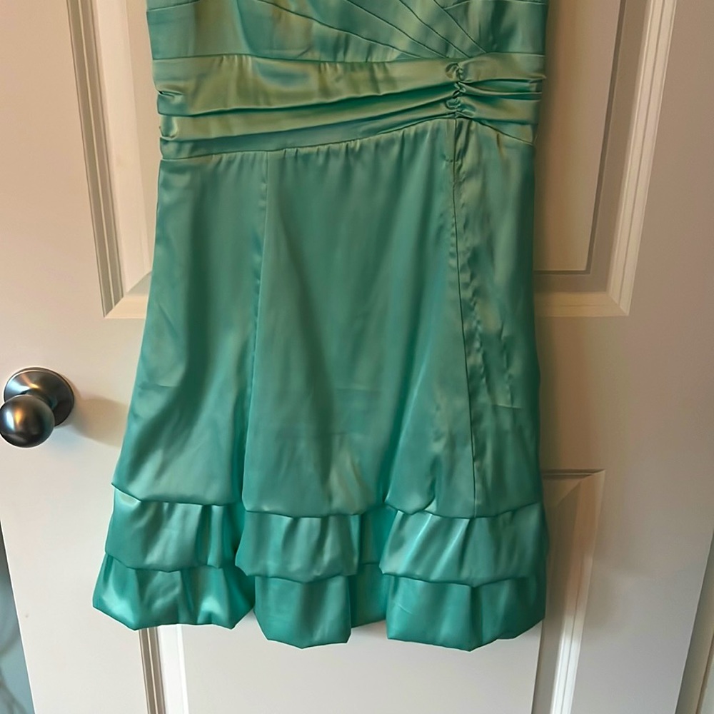 Teal dress